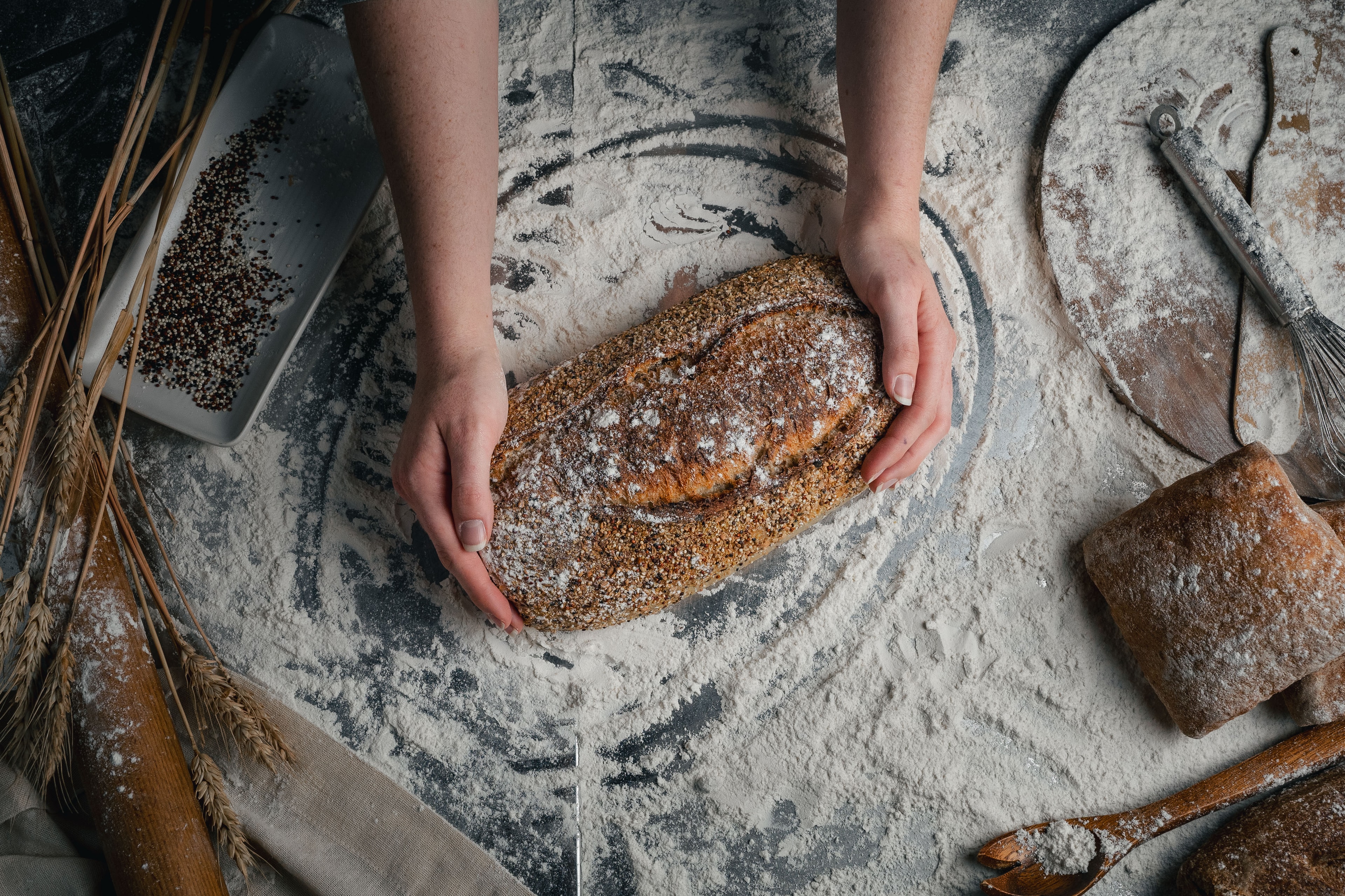 Dark Rye & Caraway Sourdough